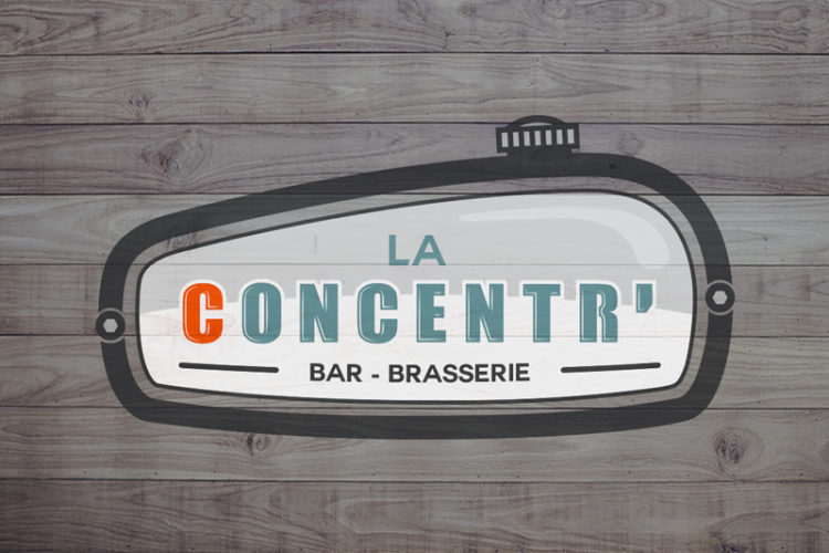 logo en forme de réservoir de moto